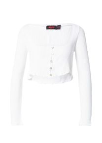 Sel by peppercorn Misspap Dames Gebreid vest wit XS