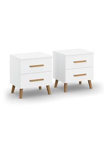 rauch 2 Nachttische »Skandi« - Tchibo - Braun - Holz