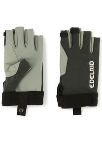 Edelrid Work Glove Open II Gloves (S, grey)