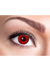 Lentilles de contact annuelles rouge sang