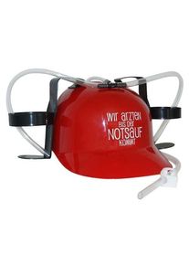 Casco bevente del partito rosso di emergenza