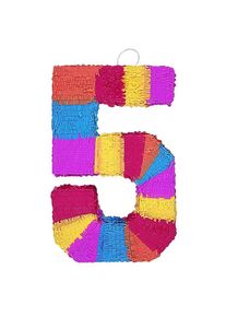 UNIQUE Colorful party fun pinata number 5