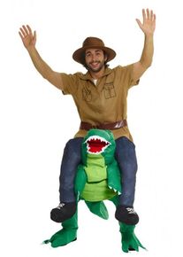 Costume de dinosaure ferroutage