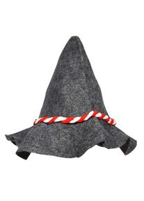 Efektowna czapka Seppel z czerwono-białym sznurkiem
