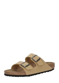 Birkenstock Heren Muiltjes 'Arizona Birkibuc' crème 35