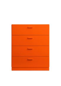 Relief Commode avec socle orange String Furniture