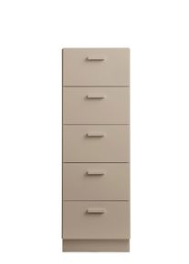Relief Commode haute avec socle beige String Furniture