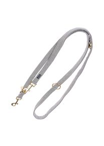Nomad Tales Calma Halsband, stone.- Bijpassende riem: 200 cm lang, 20 mm breed