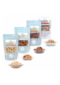 Gevriesdroogde snacks voor katten als spaarset