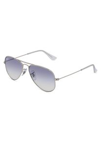 Ray-Ban Junior RJ 9506S AVIATOR | okulary przeciwsłoneczne | Kształt okularów: pilotki, tworzywo sztuczne, srebrny