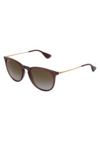 Ray-Ban RB 4171 ERIKA | okulary przeciwsłoneczne | Kształt okularów: panto, tworzywo sztuczne, brązowy