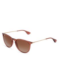 Ray-Ban RB 4171 ERIKA | okulary przeciwsłoneczne | Kształt okularów: panto, tworzywo sztuczne, brązowy