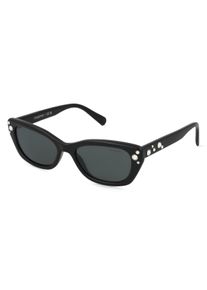 Swarovski 0SK6019 | okulary przeciwsłoneczne | Kształt okularów: motyl, tworzywo sztuczne, czarny