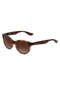 Ray-Ban Junior RJ 9068S | okulary przeciwsłoneczne | Kształt okularów: owalny, tworzywo sztuczne, brązowy