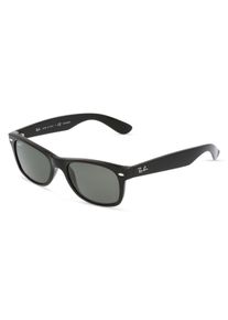 Ray-Ban RB 2132 NEW WAYFARER | okulary przeciwsłoneczne | Kształt okularów: kanciasty, mineralne z polaryzacją, czarny