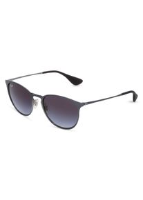 Ray-Ban RB 3539 ERIKA METAL | okulary przeciwsłoneczne | Kształt okularów: panto, tworzywo sztuczne, szary
