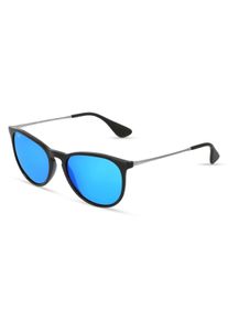 Ray-Ban RB 4171 ERIKA | okulary przeciwsłoneczne | Kształt okularów: panto, tworzywo sztuczne, czarny
