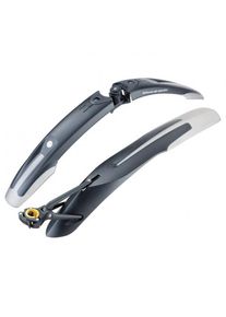 Topeak DeFender M1 & XC11 Set Garde-boue taille 27,5 Zoll noir/blanc