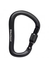 Black Diamond Rocklock Screwgate Carabiner HMS carabiner black/grey