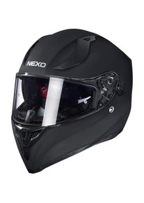 Nexo Integralhelm Sport II mattschwarz M - Helme & Brillen - Motorradhelme - Integralhelme