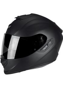 Scorpion EXO 1400 Evo II Air Solid mattschwarz M - Helme & Brillen - Motorradhelme - Integralhelme