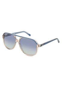 Ray Ban Junior RAY-BAN JUNIOR RJ9096S | okulary przeciwsłoneczne | Kształt okularów: kanciasty, tworzywo sztuczne, niebieski