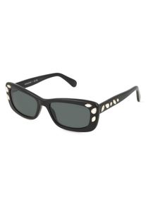 Swarovski SK6008 | okulary przeciwsłoneczne | Kształt okularów: motyl, tworzywo sztuczne, czarny