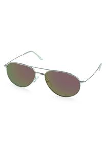 Fielmann BD 039 MOD SUN CL | okulary przeciwsłoneczne | Kształt okularów: pilotki, poliwęglan, srebrny