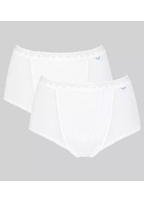 Sloggi - Culotte maxi - Blanc 0046 - Sloggi Control