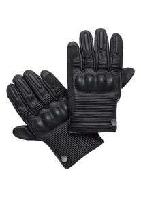 Replay Rider Lederhandschuh kurz schwarz S Herren
