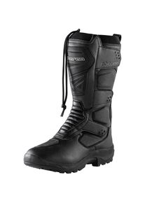 Pharao Innvik WP Motorradstiefel lang schwarz 41 Herren