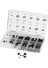 Hi-Q Tools Madenschrauben Set 200-teilig