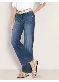 Toni - Jeans Modell Ella Wide, denim, Gr. 44, Baumwolle