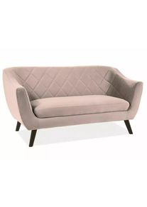 Signal Pohovka MOLLY VELVET 2 | béžová