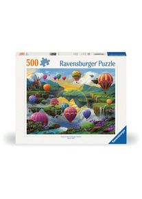 Ravensburger | 500 Piece Jigsaw Puzzles | Air Balloon Valley, 500pc | From age 12 + Adult Puzzles