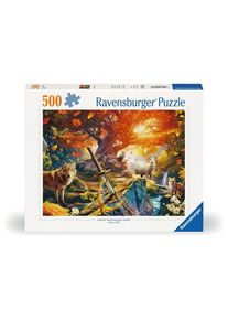 Ravensburger | 500 Piece Jigsaw Puzzles | Excalibur Forrest | From age 12 + Adult Puzzles