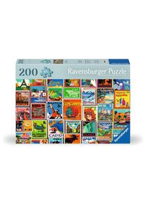 Ravensburger | 200 Piece Jigsaw Puzzles | Travel Stamps, 200pc | From age 9 + Adult Puzzles