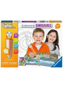Ravensburger - Jeu tiptoi - Coffret Dinosaures- Jeu éducatif interactif sans écran - Enfant