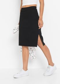 bonprix Mujer, Falda, negro, 44/46