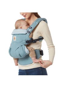 ergobaby Porte-Bébé Omni 360 - Coton : Bleu Ciel Rayures