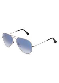 Ray-Ban RB 3025 AVIATOR LARGE METAL | okulary przeciwsłoneczne | Kształt okularów: pilotki, minerał, srebrny