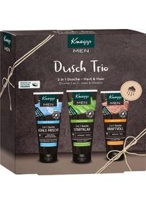 Kneipp Pflege Herrenpflege MEN Geschenkpackung Dusch Trio 2in1 Dusche Kühle Frische 75 ml + 2in1 Dusche Startklar 75 ml + 2in1 Dusche Kraftvoll 75 ml