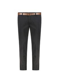 Jack & Jones Jack&Jones Stretch-Chinos mit G&uuml;rtel, Schwarz, 44/30