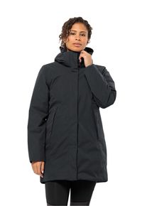 Jack Wolfskin Damski nieprzemakalny płaszcz zimowy Salier Coat M phantom
