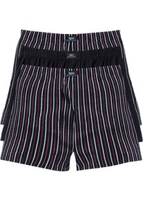 Lot de 3 caleçons en jersey - noir - taille 5 (M) avec coton - bonprix