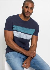 T-shirt 100% coton - bleu - taille 60/62 (XXL) - 100% coton - bonprix