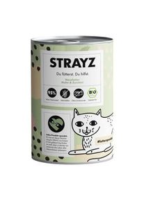 STRAYZ BIO 6x400g Huhn & Zucchini