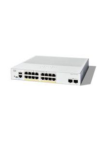 Cisco Catalyst switch C1200-16P-2G (16xGbE, 2xSFP, 16xPoE+, 120W, fanless)