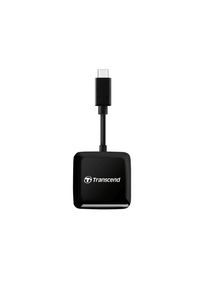 Transcend RDC3 USB-C (3.2 Gen 1) čítačka pamäťových kariet SDHC/SDXC (UHS-I)/microSDHC/microSDXC (UHS-I), čierna