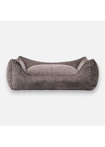 Orthopaedic dog bed Cord Truffle (brown)